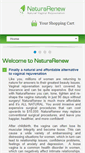 Mobile Screenshot of naturarenew.net