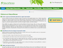 Tablet Screenshot of naturarenew.net